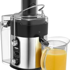 bella PRO - 5-Speed Centrifugal Digital Juice Extractor - Stainless Steel
