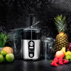 bella PRO - 5-Speed Centrifugal Digital Juice Extractor - Stainless Steel
