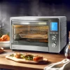 LNC Magic 34-Quart Gray Digital 3-Baskets Air Fryer