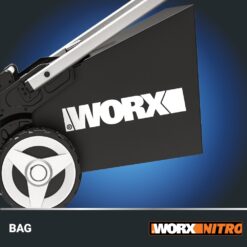 WORX Nitro Power Share Dual Blade 40-volt 21-in Cordless Self-propelled Lawn Mower 5 Ah (2-Batteries and Charger Included)