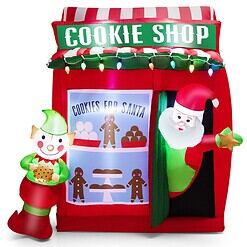 WELLFOR 6.3-ft Lighted Christmas Inflatable