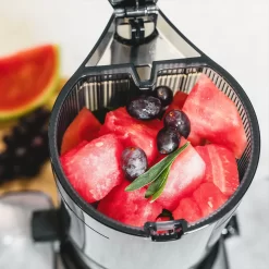 Omega 64-oz Juice Extractor with Removable Pulp Tray (Black)