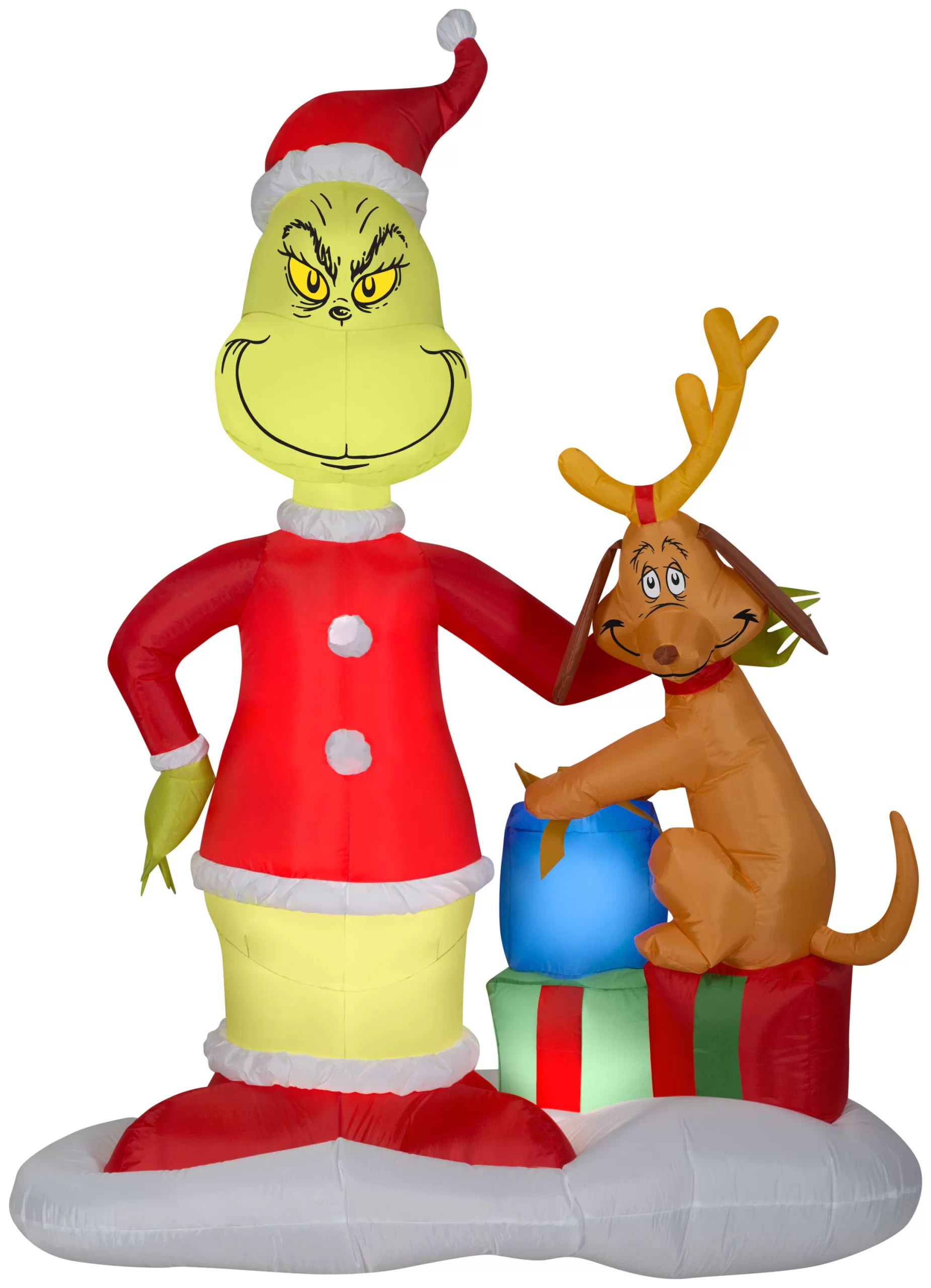 Gemmy 6-ft Lighted Dr. Seuss The Grinch Christmas Inflatable