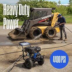 Westinghouse WPX4400 5 Included Nozzles Heavy Duty 4400 PSI 4.2-GPM Cold Water Gas Pressure Washer with 5 Spray Tips