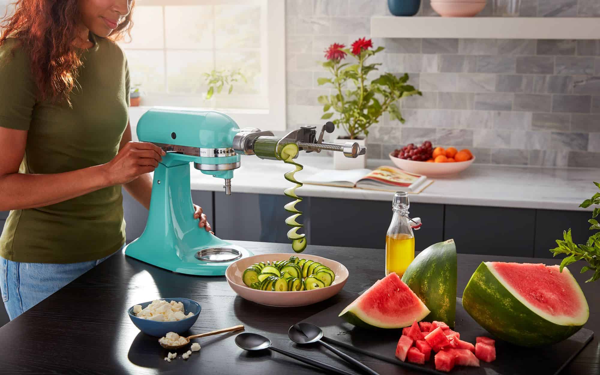 KitchenAid Artisan Aqua Sky 5-Quart Tilt-head Stand Mixer