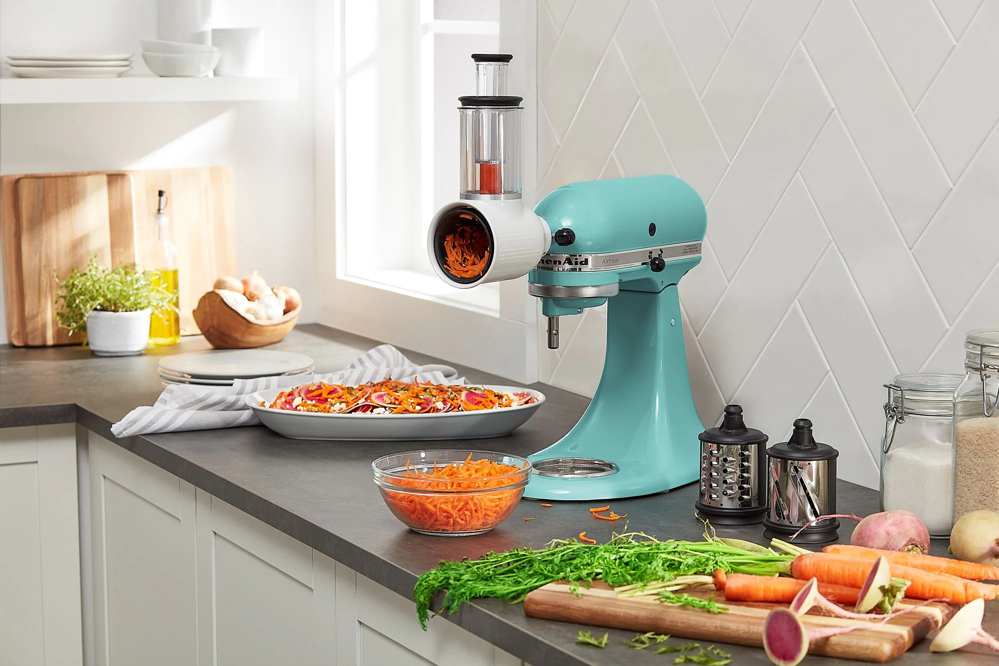 KitchenAid Artisan Aqua Sky 5-Quart Tilt-head Stand Mixer