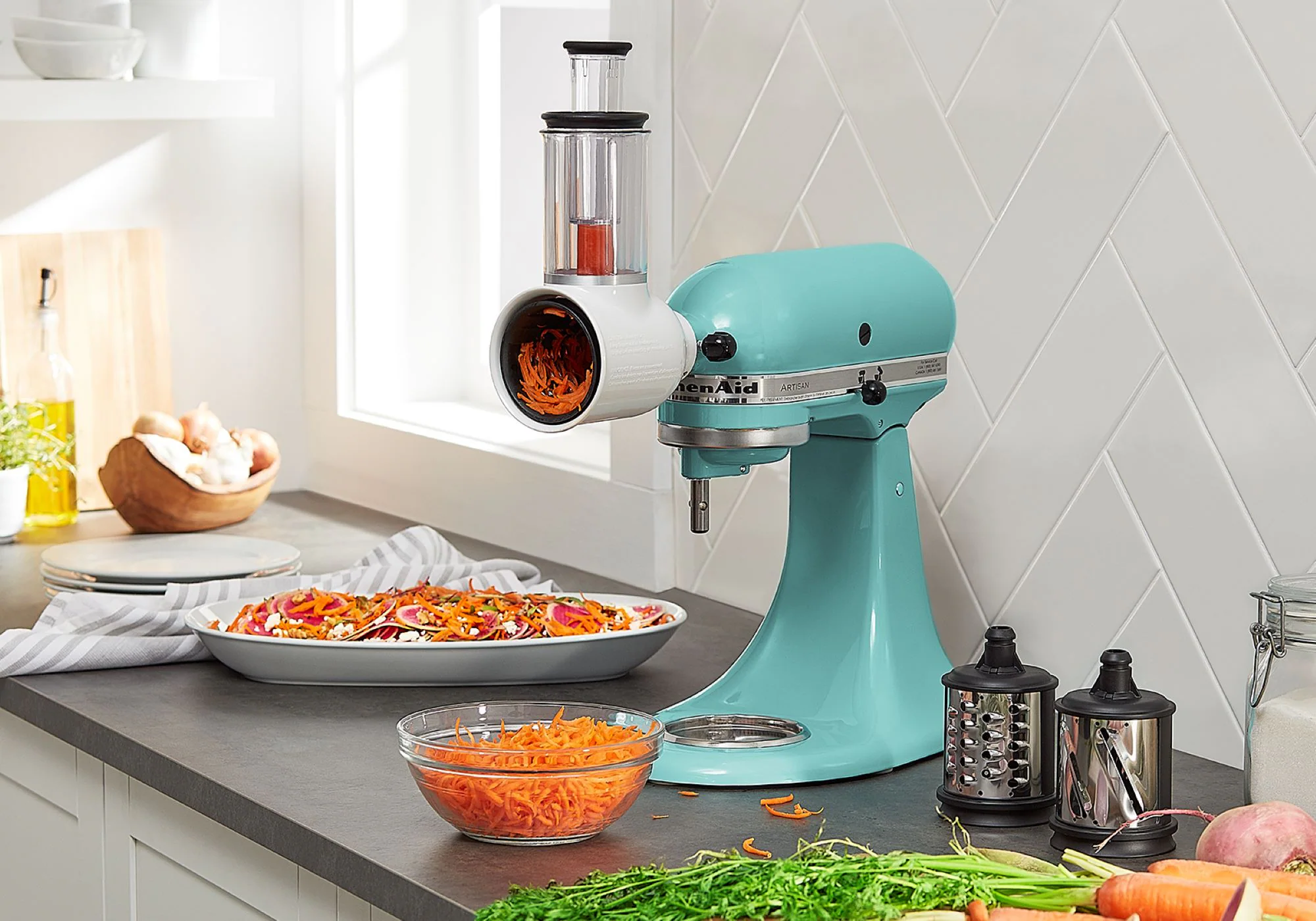 KitchenAid Artisan Aqua Sky 5-Quart Tilt-head Stand Mixer