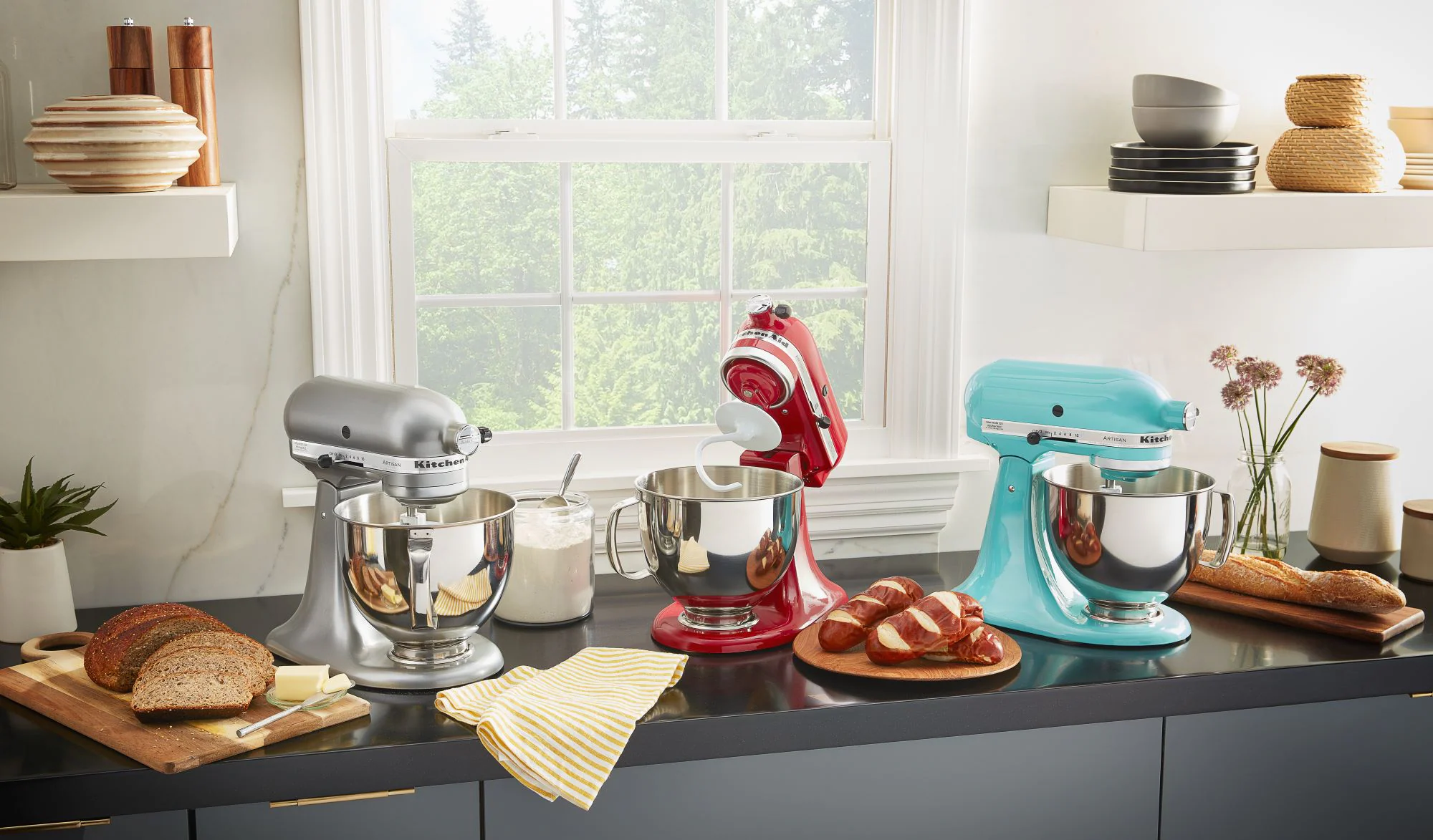KitchenAid Artisan Aqua Sky 5-Quart Tilt-head Stand Mixer