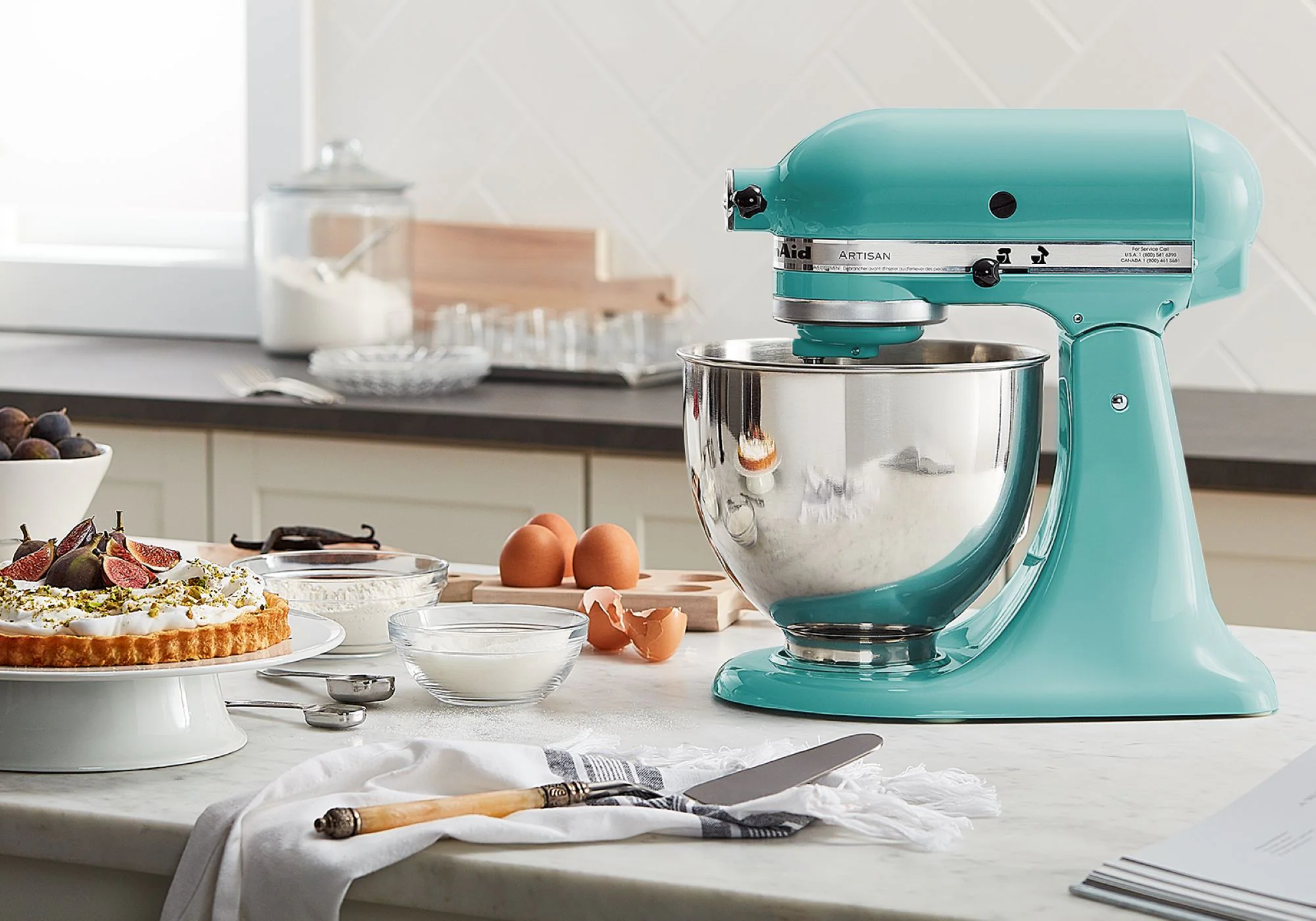KitchenAid Artisan Aqua Sky 5-Quart Tilt-head Stand Mixer