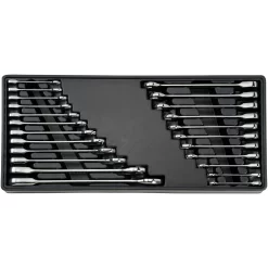 CRAFTSMAN 298-Piece Standard (SAE) and Metric Polished Chrome Mechanics Tool Set