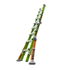 Little Giant Ladders Conquest All-Terrain 18.1-ft Reach Type 1a- 300-lb Load Capacity Telescoping Multi-Position Ladder