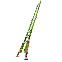 Little Giant Ladders Conquest All-Terrain 18.1-ft Reach Type 1a- 300-lb Load Capacity Telescoping Multi-Position Ladder