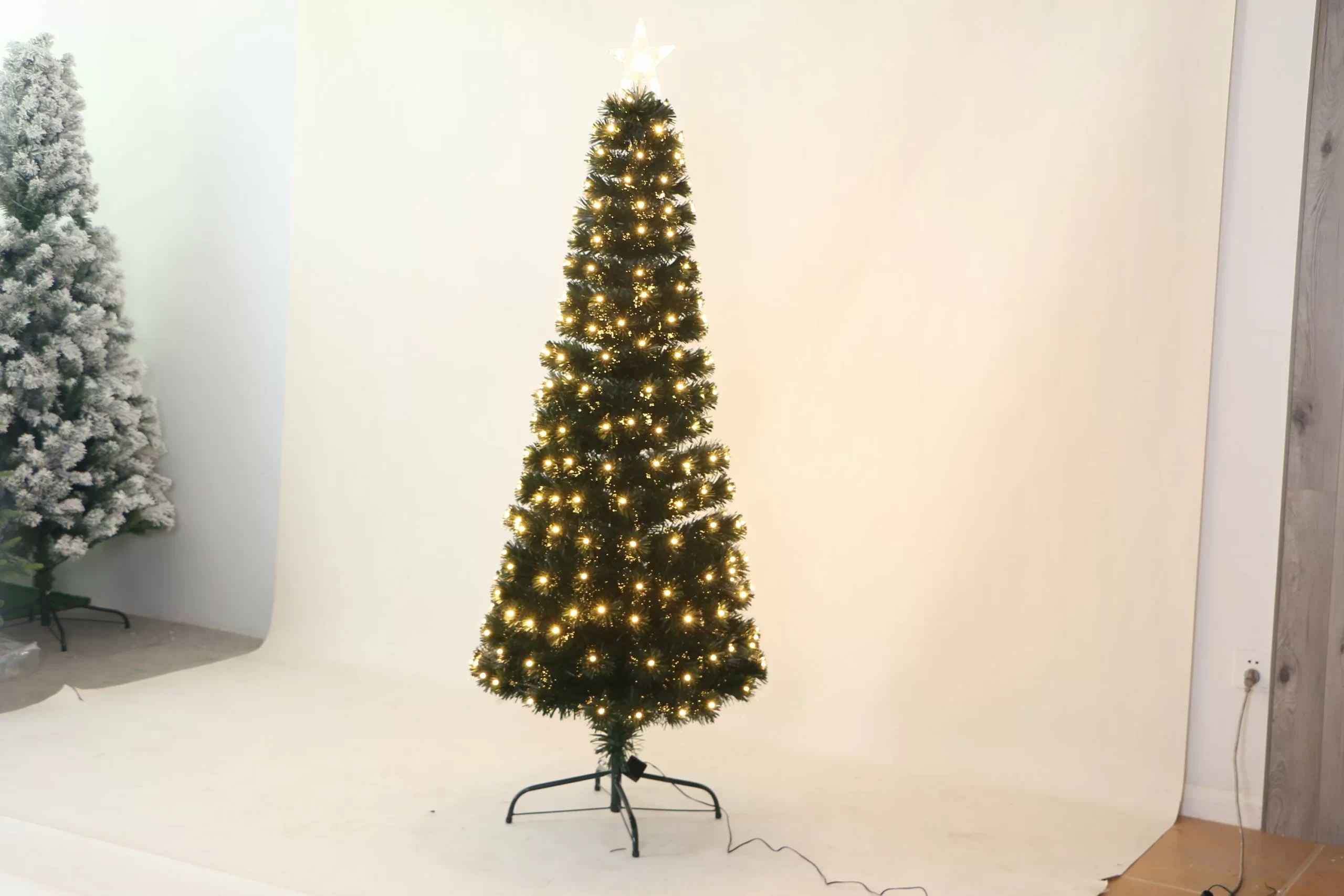 Hi-Line Gift 2.17-ft Pre-lit Artificial Christmas Tree with Multicolor