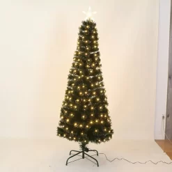 Hi-Line Gift 2.17-ft Pre-lit Artificial Christmas Tree with Multicolor