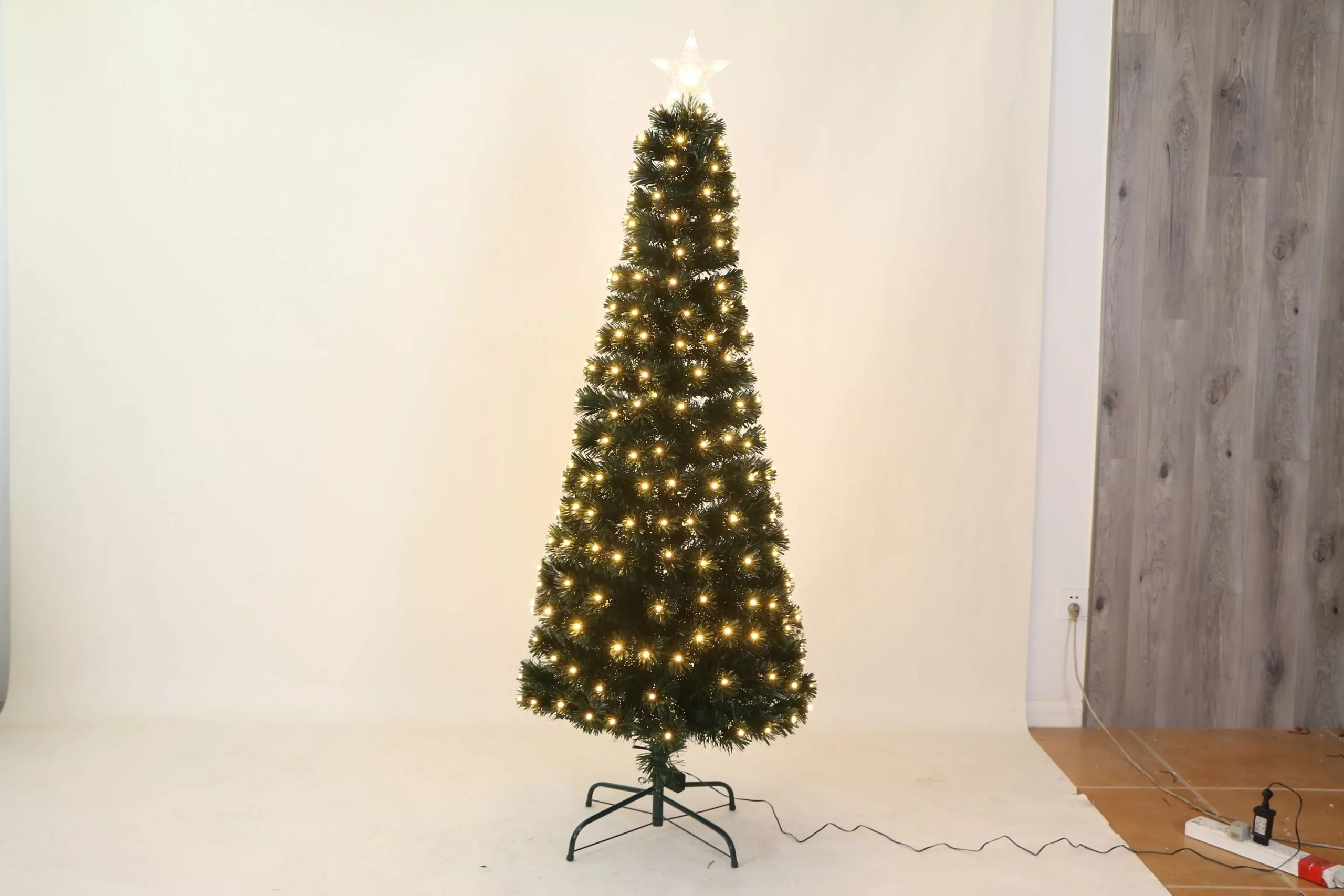 Hi-Line Gift 2.17-ft Pre-lit Artificial Christmas Tree with Multicolor