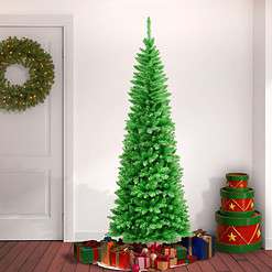 National Tree Company 7.5-ft Pencil Artificial Christmas Tree