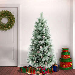 National Tree Company 6-ft Slim Artificial Christmas Tree