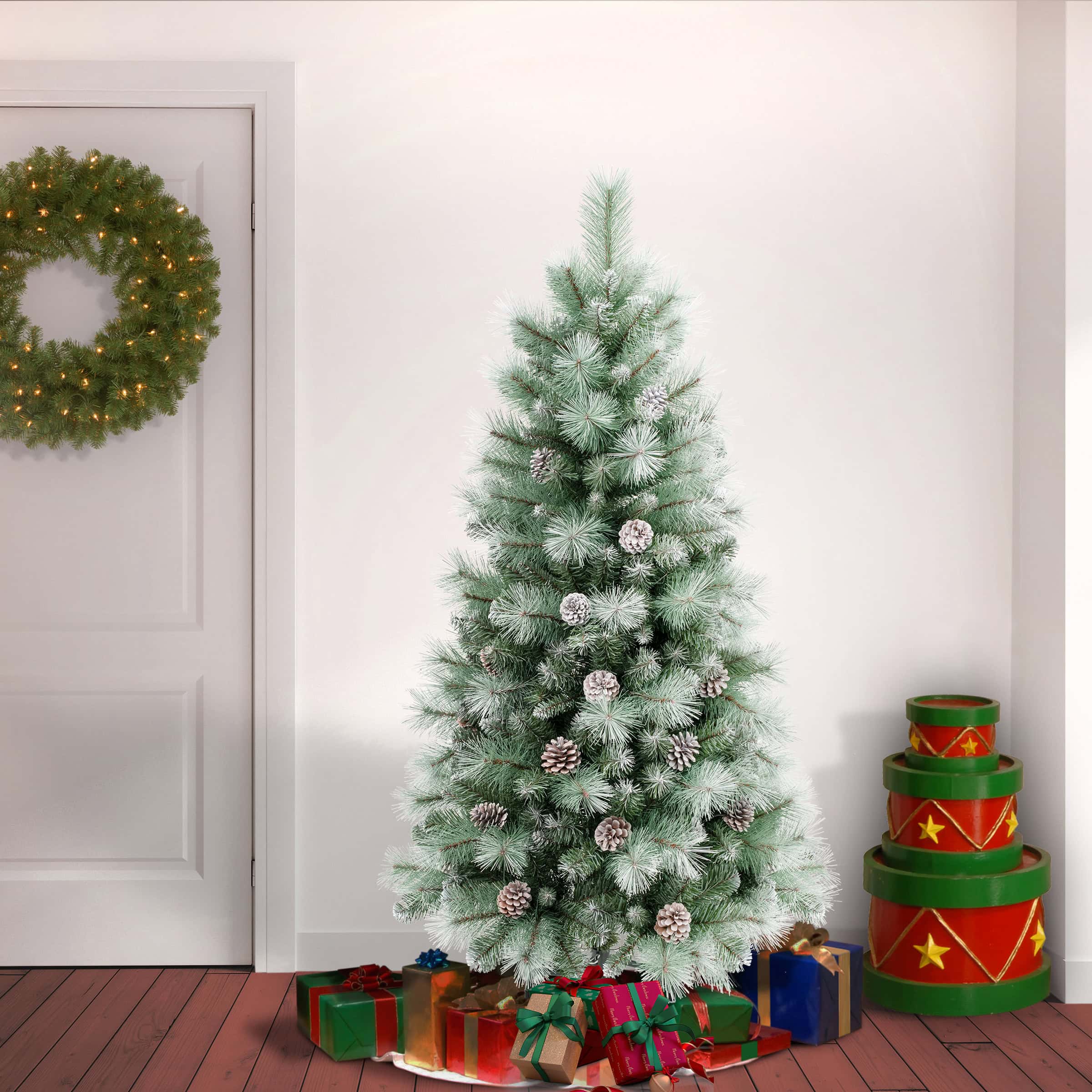 National Tree Company 6-ft Slim Artificial Christmas Tree