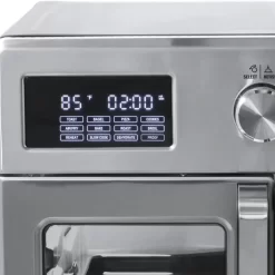 bella PRO - 12-in-1 6-Slice Toaster Oven + 33-qt. Air Fryer with French Doors - Stainless Steel