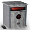 Heat Storm - 1500 Watt Infrared Cabinet Space Heater - GREY