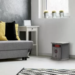 Heat Storm - 1500 Watt Infrared Cabinet Space Heater - GREY