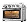 Jeremy Cass 26-Quart Silver Knobs Air Fryer