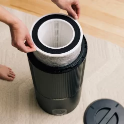 Shark - Air Purifier MAX with True NanoSeal HEPA, Cleansense IQ, Odor Lock, Cleans up to 1200 Sq. Ft - Charcoal Grey