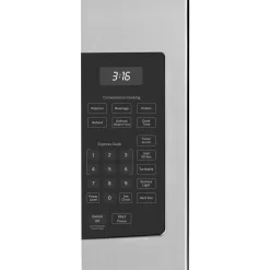 GE 1.6-cu ft 1000-Watt 29.9-in Over-the-Range Microwave (Stainless Steel)