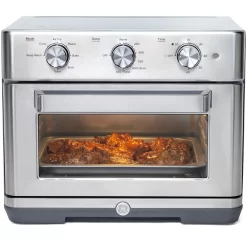 GE Air Fry 6-Slice Stainless Steel Convection Toaster Oven Automatic Shut-off