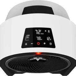 Vornado - Velocity 5R Whole Room Portable Space Heater with Remote - White