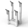 Lifesmart - 4 Post Fast Airflow Boot Dryer with Deoderizer - White/Gray