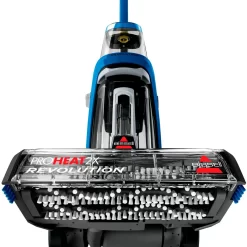 BISSELL - ProHeat 2X Revolution Corded Upright Deep Cleaner - Silver Gray/Cobalt Blue