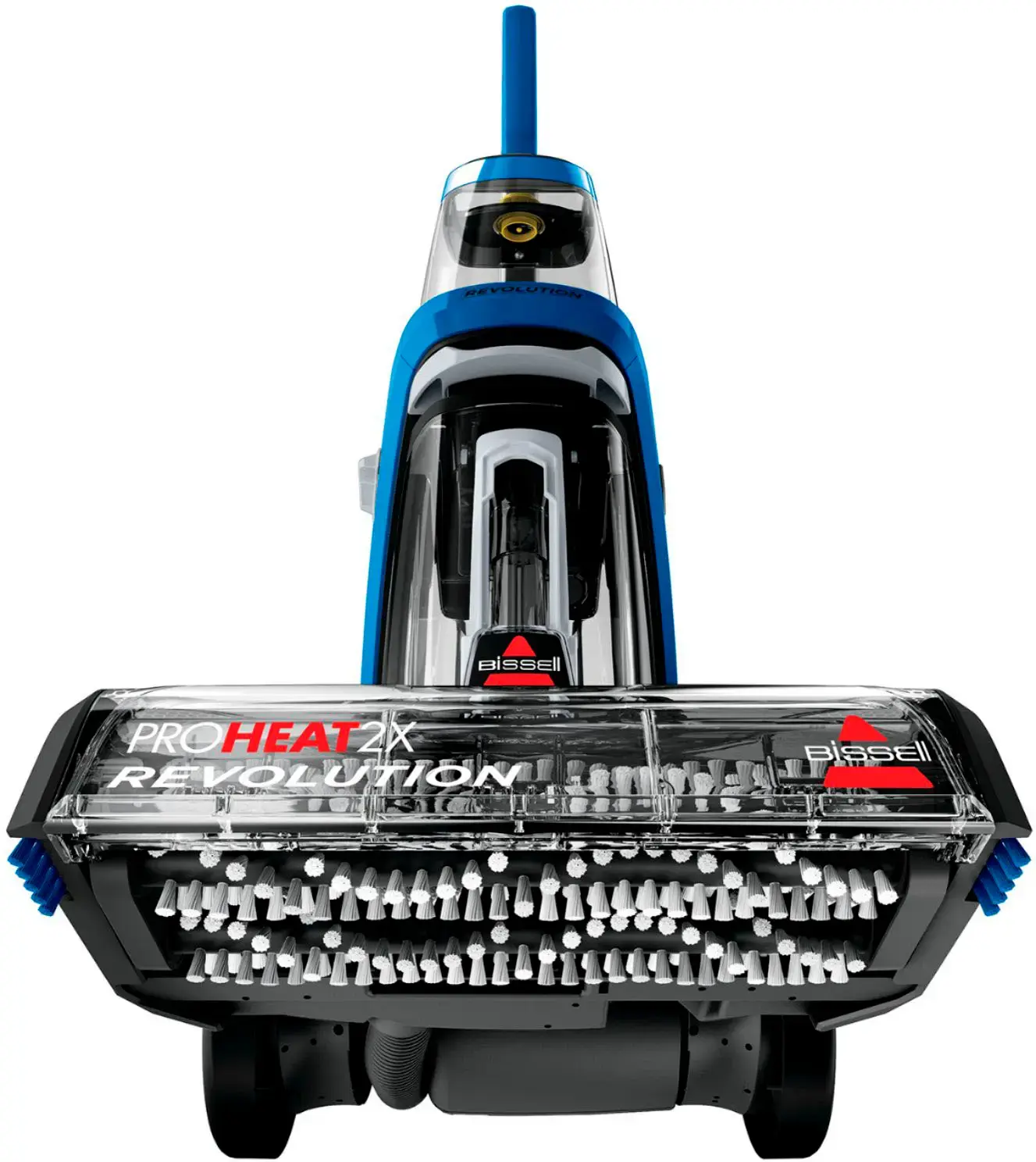 BISSELL - ProHeat 2X Revolution Corded Upright Deep Cleaner - Silver Gray/Cobalt Blue