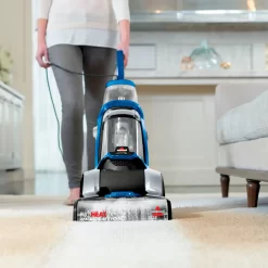 BISSELL - ProHeat 2X Revolution Corded Upright Deep Cleaner - Silver Gray/Cobalt Blue