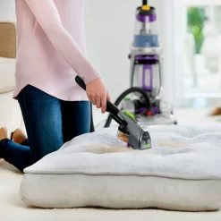 BISSELL - ProHeat 2X Revolution Pet Pro Plus Corded Upright Carpet Deep Cleaner - Silver/Purple