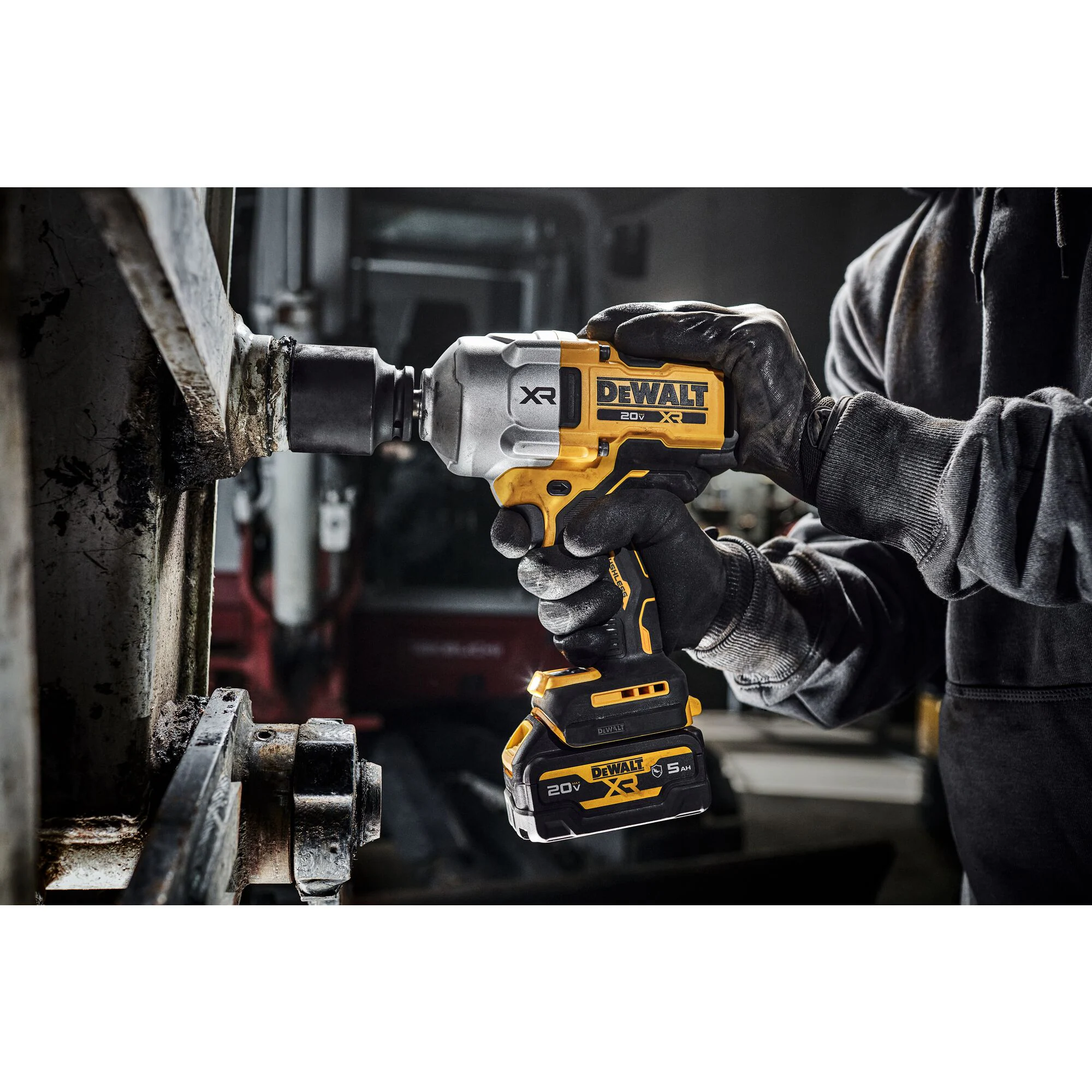 DEWALT XR 20-volt Max Variable Brushless 1/2-in Drive Cordless Impact Wrench (Battery and Charger Not Included)