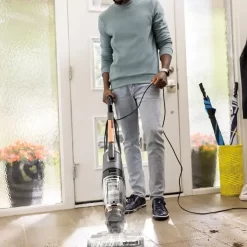 BISSELL - Crosswave Hydrosteam Corded Wet Dry Vac - Titanium/Cooper Harbor