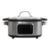 Chef'sChoice 6-Quart Programmable Large Slow Cooker (Stainless Steel)