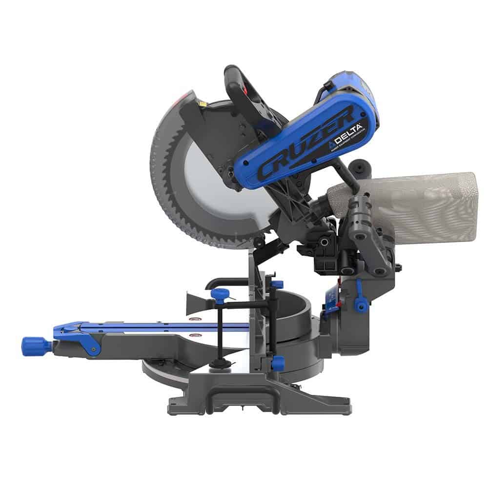 Delta Cruzer 12-in 15-Amp Dual Bevel Sliding Compound Corded Miter Saw