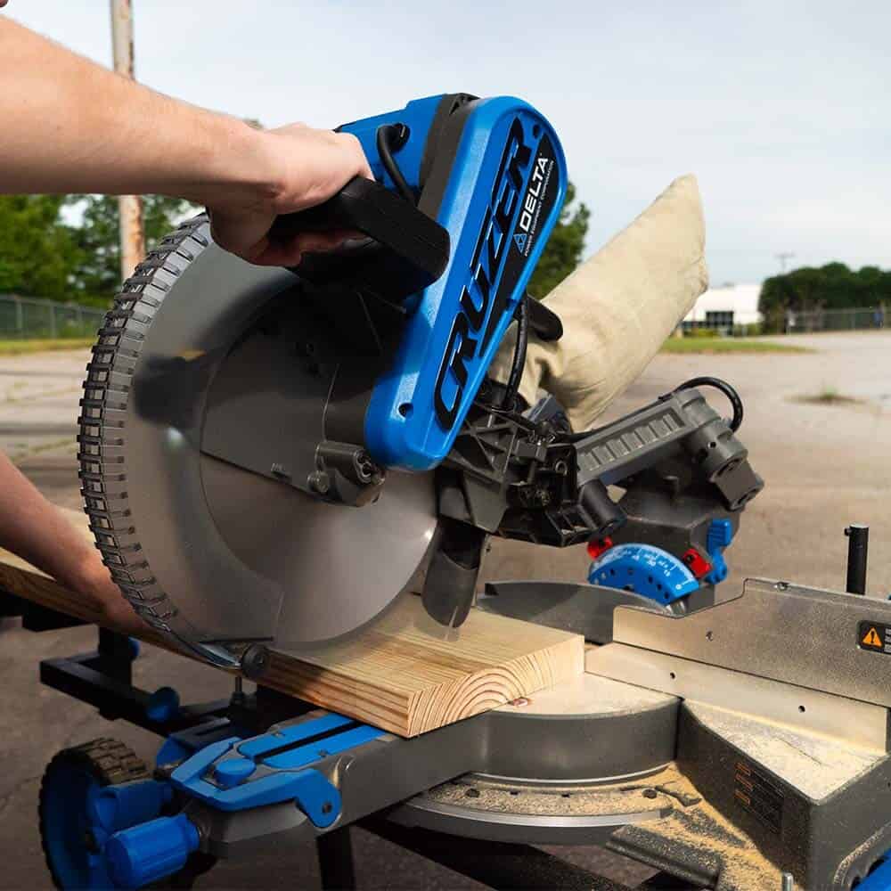 Delta Cruzer 12-in 15-Amp Dual Bevel Sliding Compound Corded Miter Saw