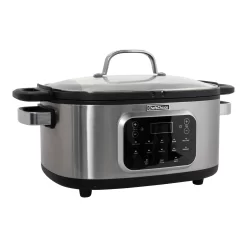 Chef'sChoice 6-Quart Programmable Large Slow Cooker (Stainless Steel)