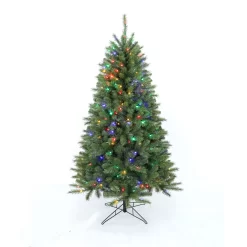 Holiday Living 6.5-ft Seattle Fir Pre-lit LED Artificial Christmas Tree