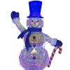 Holiday Living 4-ft Prismatic Snowman Decoration