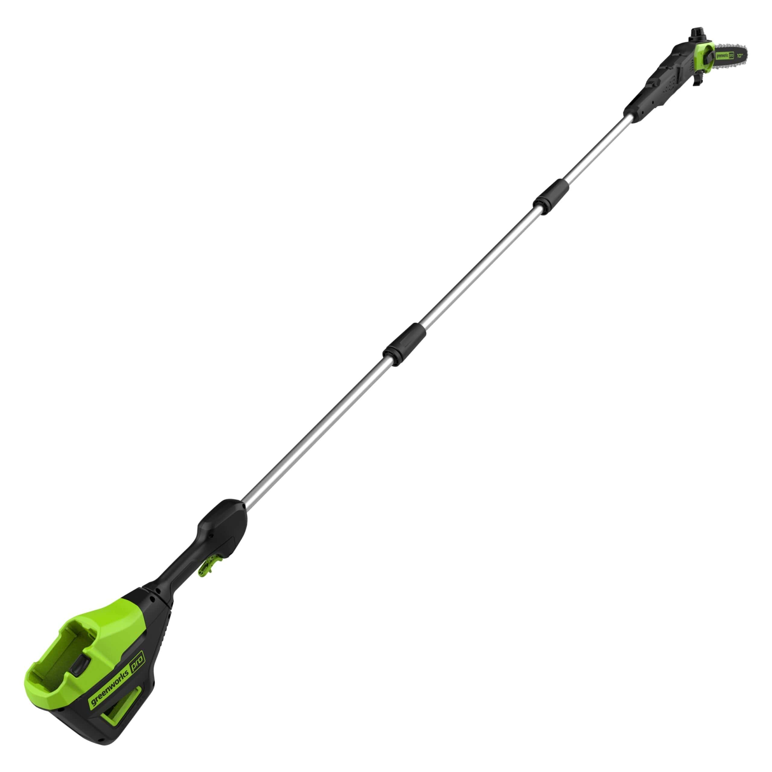 Greenworks 80-volt 10-in 2 Ah Battery Pole Saw (Battery and Charger Included)