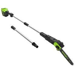 Greenworks 80-volt 10-in 2 Ah Battery Pole Saw (Battery and Charger Included)