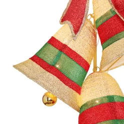 Holiday Living 4.5-ft Lighted Pop Up Holiday Bells Decoration