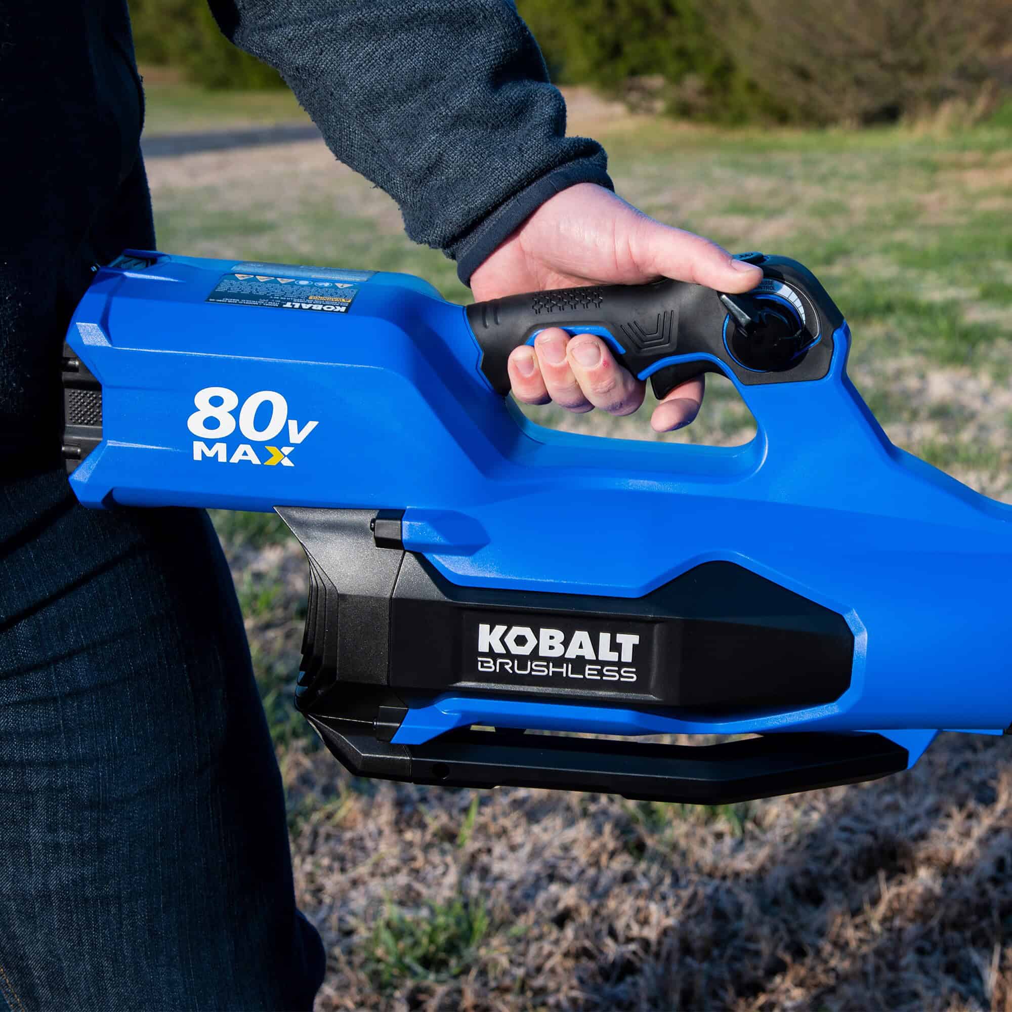 Kobalt 80-volt Cordless Battery String Trimmer and Leaf Blower Combo Kit 2.5 Ah (Battery & Charger Included) - Image 8