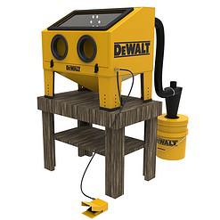 DEWALT Abrasive Blast Cabinet, MAX PSI 125, 20 SCFM at 90 PSI 20-CFM