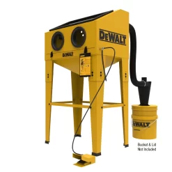 DEWALT Abrasive Blast Cabinet, MAX PSI 125, 20 SCFM at 90 PSI 20-CFM