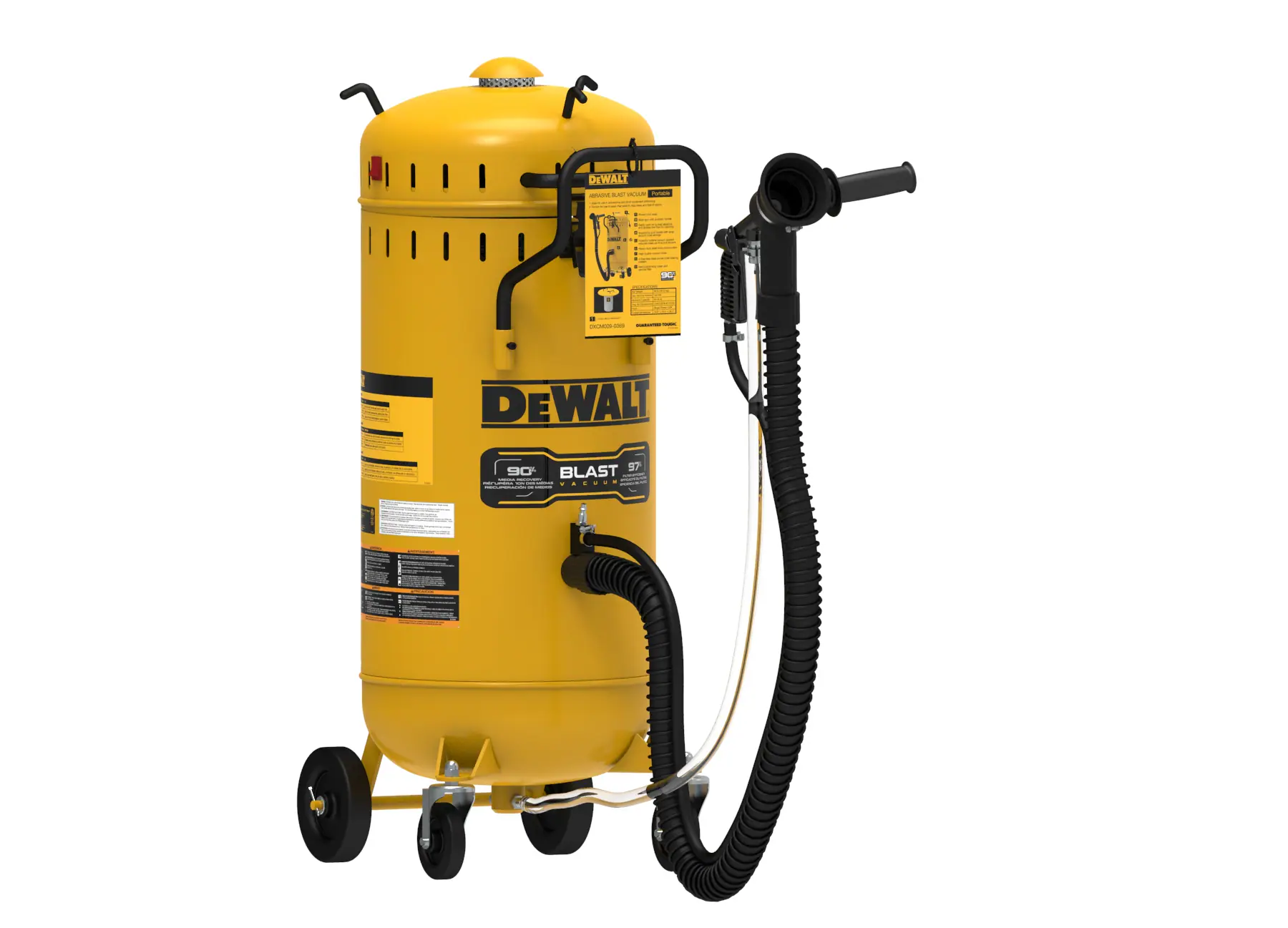 DEWALT 5.5-CFM Abrasive Blast Vac